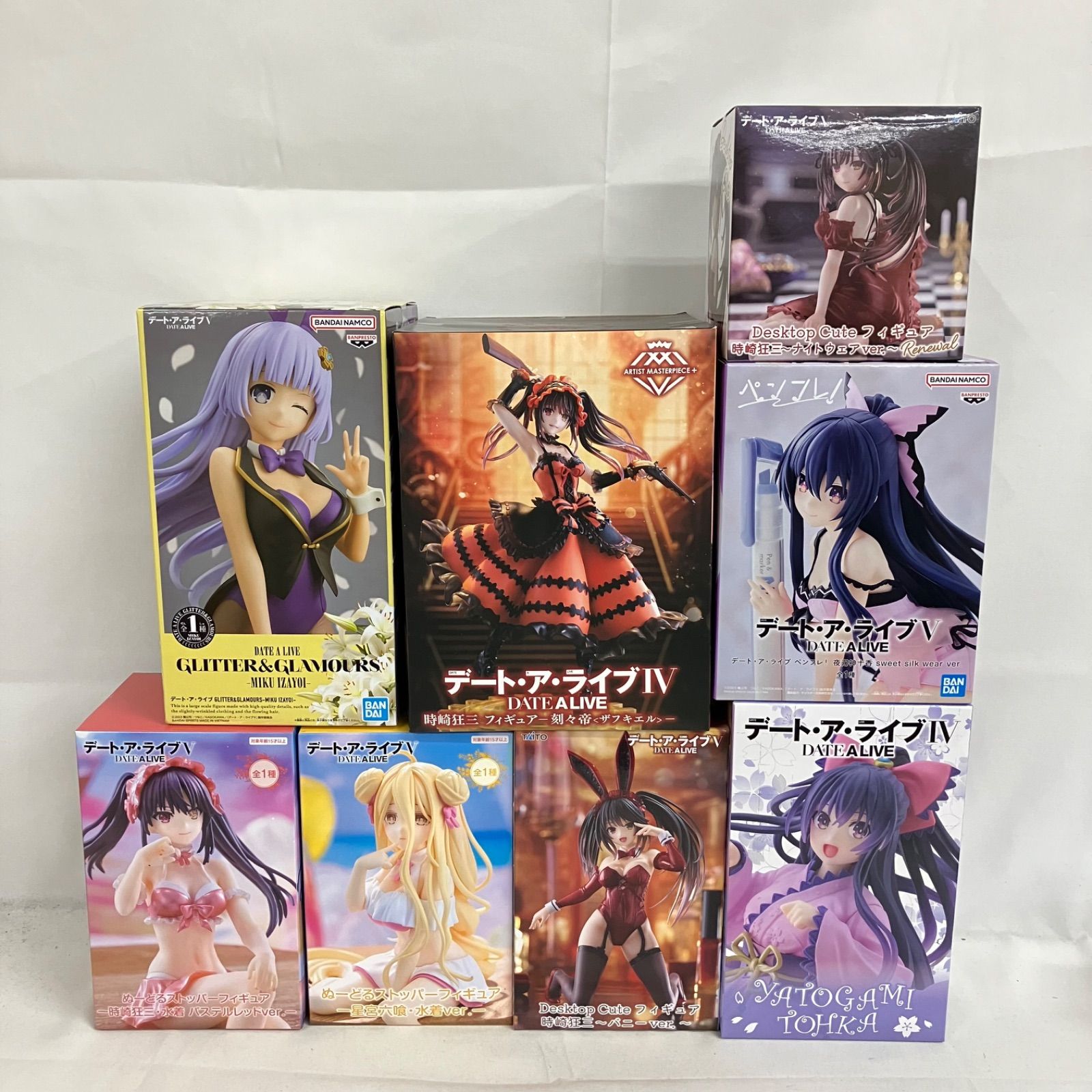 未開封 デートアライブ フィギュア まとめ 8個セット SFQ419 c107