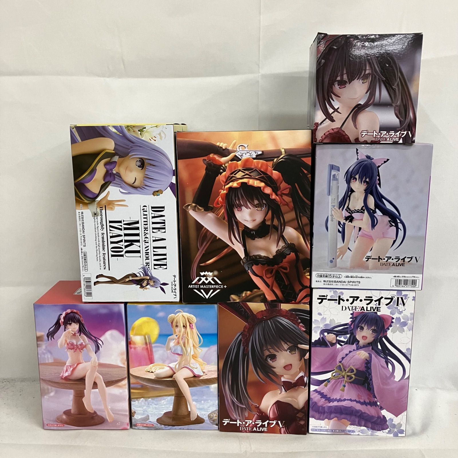 未開封 デートアライブ フィギュア まとめ 8個セット SFQ419 c107