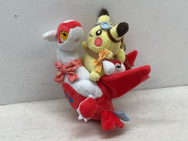 ピカチュウ＆ラティアス(レッド) マスコット ラティアス・ラティオスに