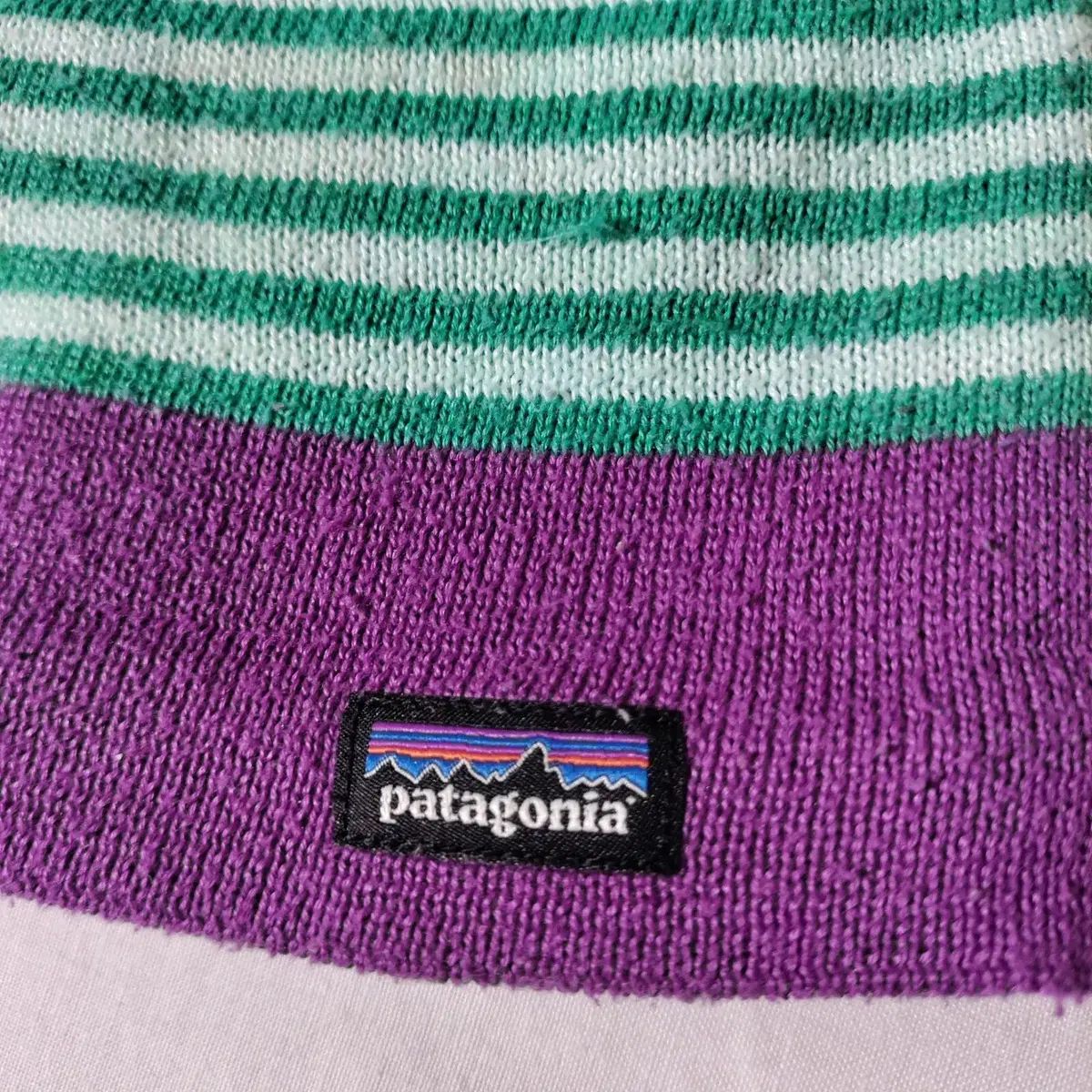 パタゴニア ストライプ ニット ビーニー