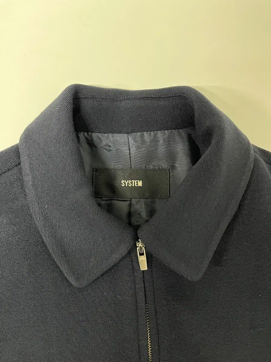 SYSTEM システム ネイビー ジャケット セール ロロ・ピアーナ