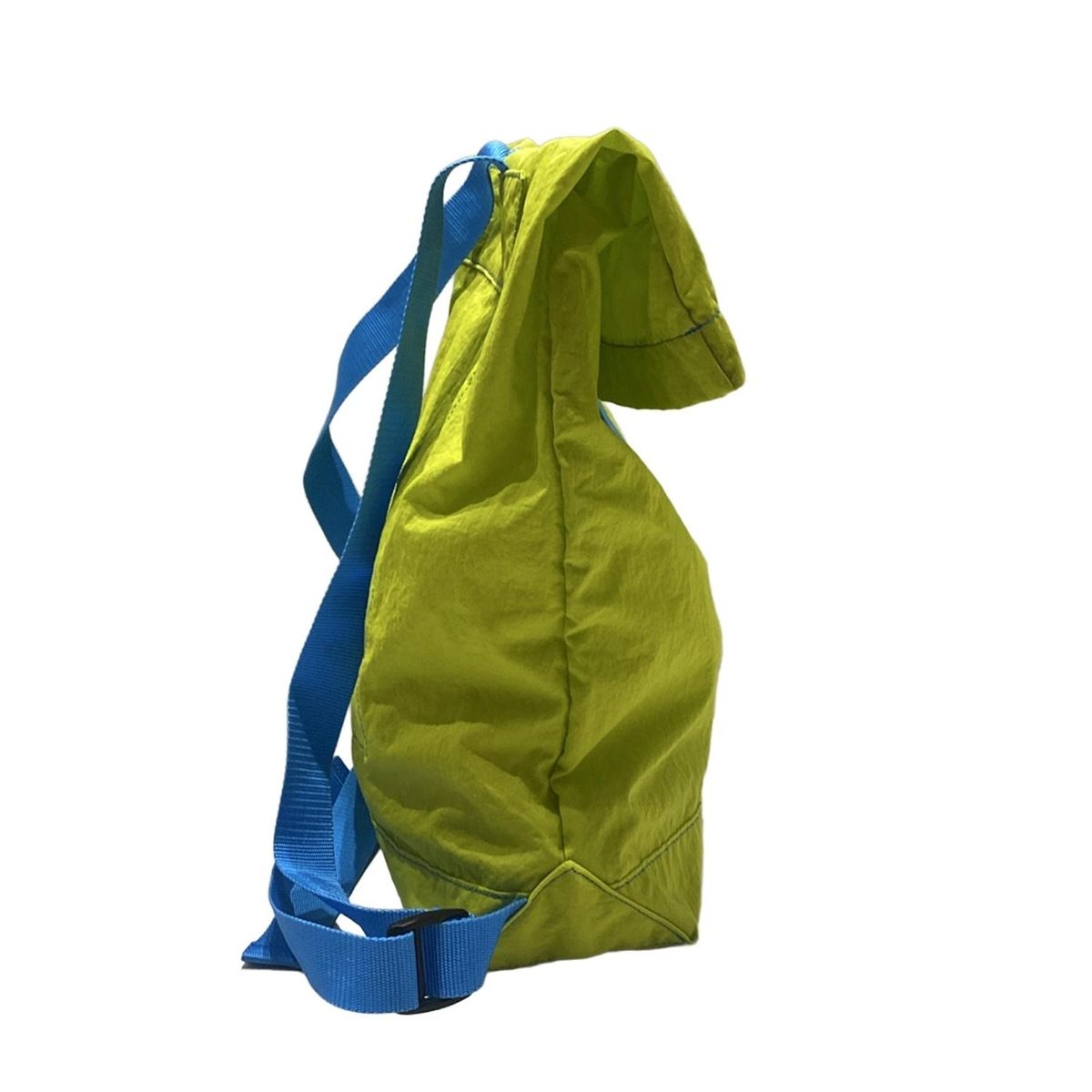 me ISSEY MIYAKE ミー イッセイミヤケ リュックサック - イエローグリーン×ライトブルー