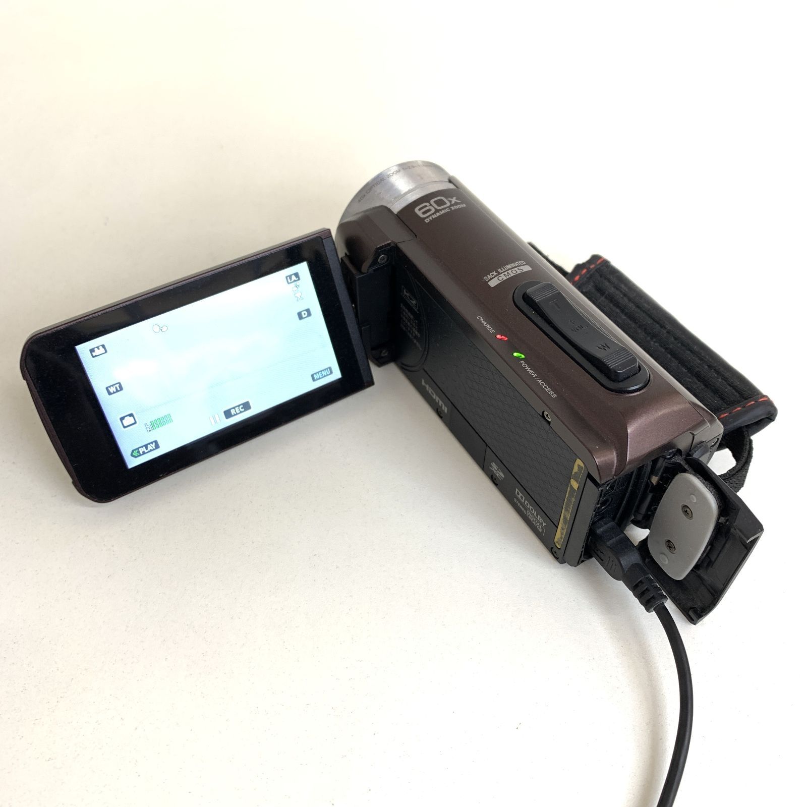 中古品】JVC GZ-R70-T ビデオカメラ フルHD 2014年製 GT - メルカリ