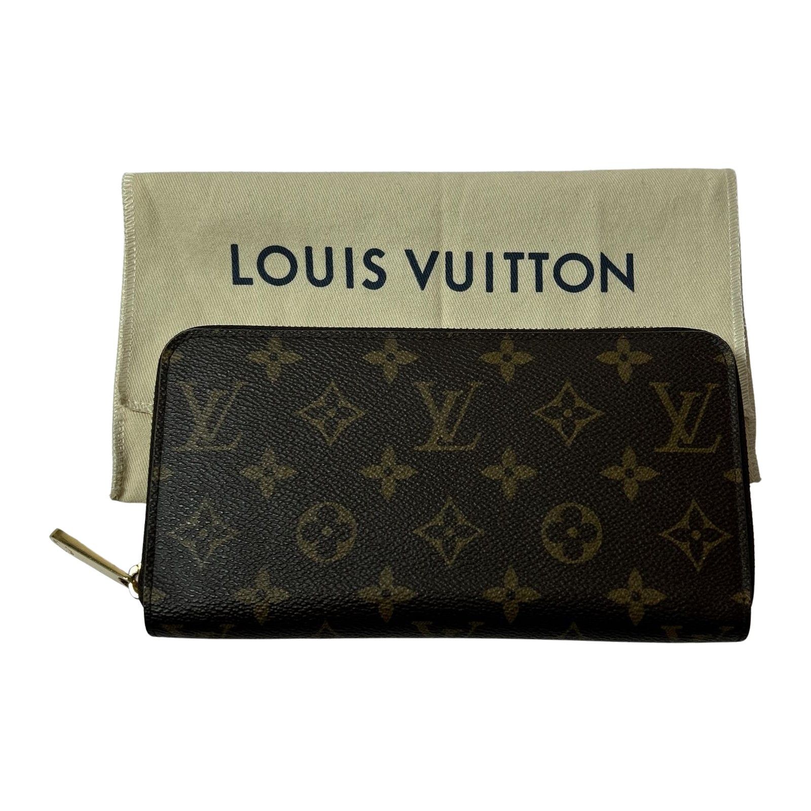 LOUIS VUITTON ルイヴィトン ラウンドファスナー長財布 モノグラム ジッピーウォレット フューシャ M 41895