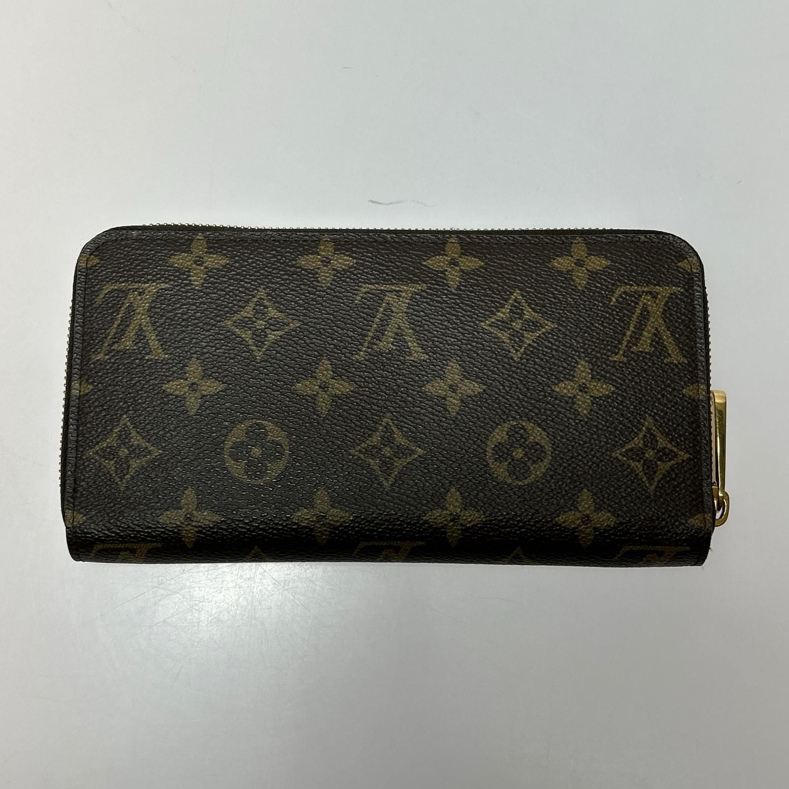 LOUIS VUITTON ルイヴィトン ラウンドファスナー長財布 モノグラム ジッピーウォレット フューシャ M 41895
