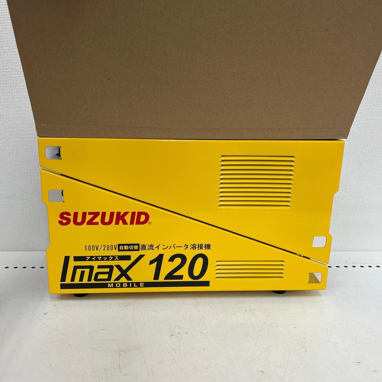 SUZUKID 直流アーク溶接機 インバーター Imax 120 イエロー