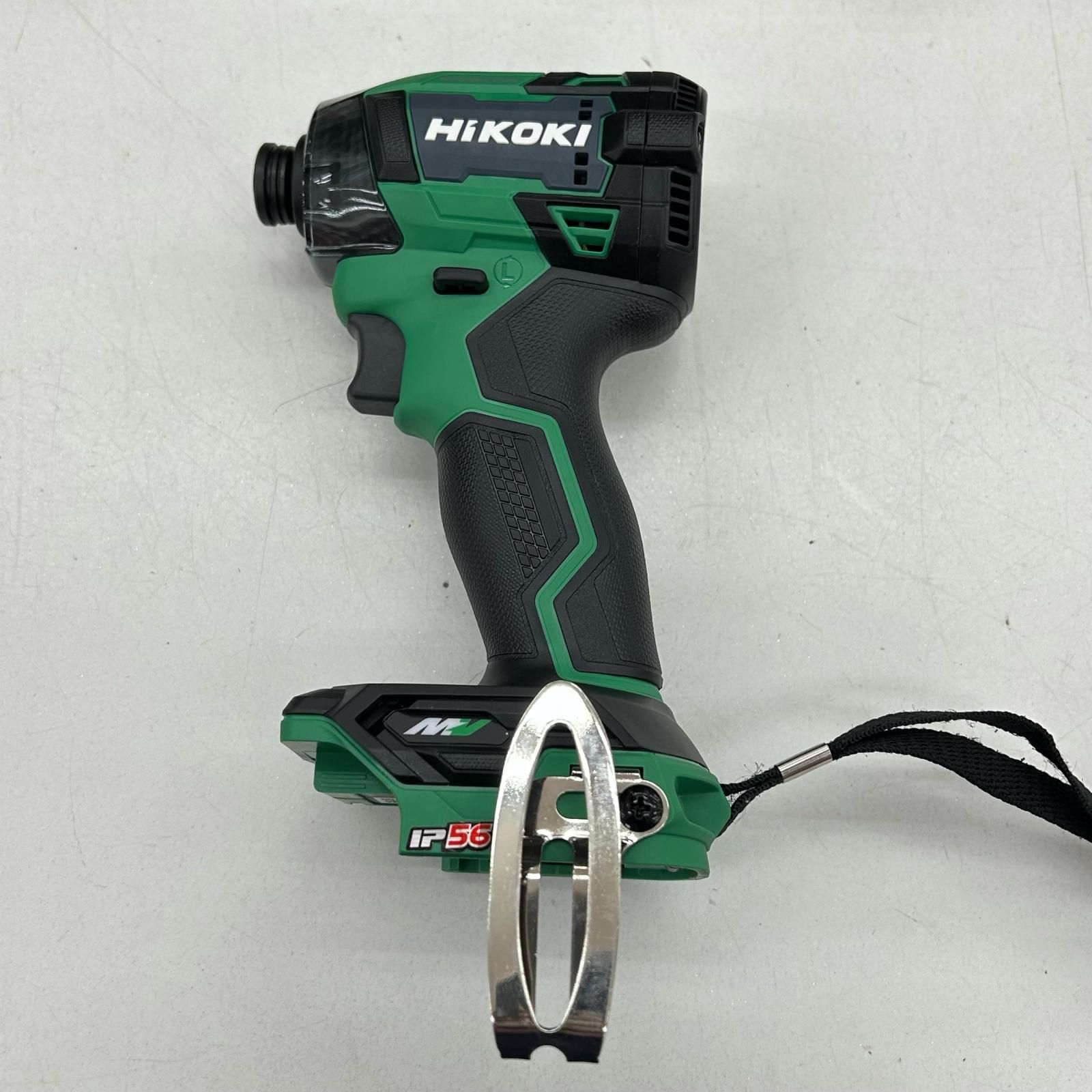 HiKOKI ハイコーキ インパクトドライバ コードレス式 充電器 充電池 ケース付 WH 36 DD グリーン