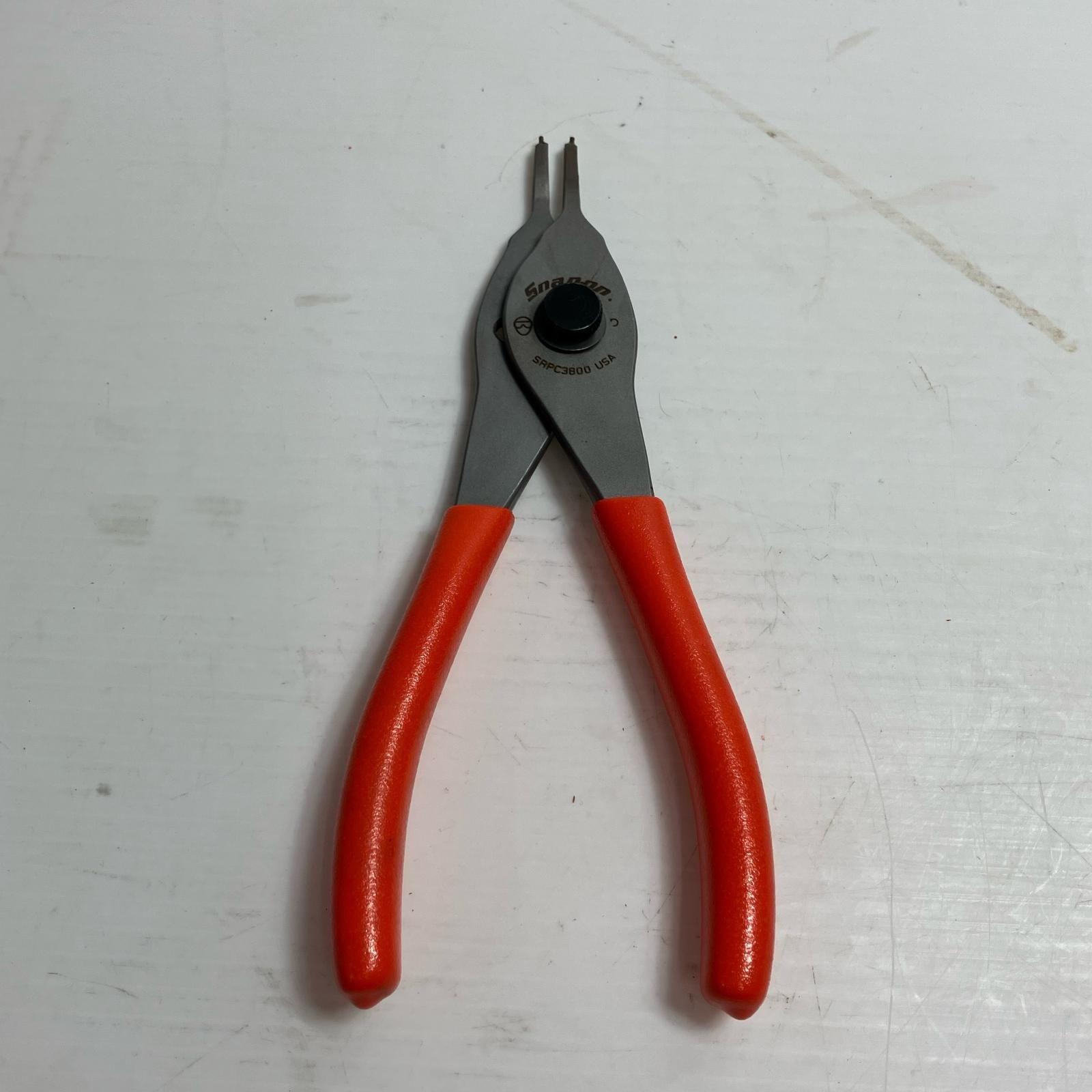 Snap-on スナップオン スナップリングプライヤー オレンジ