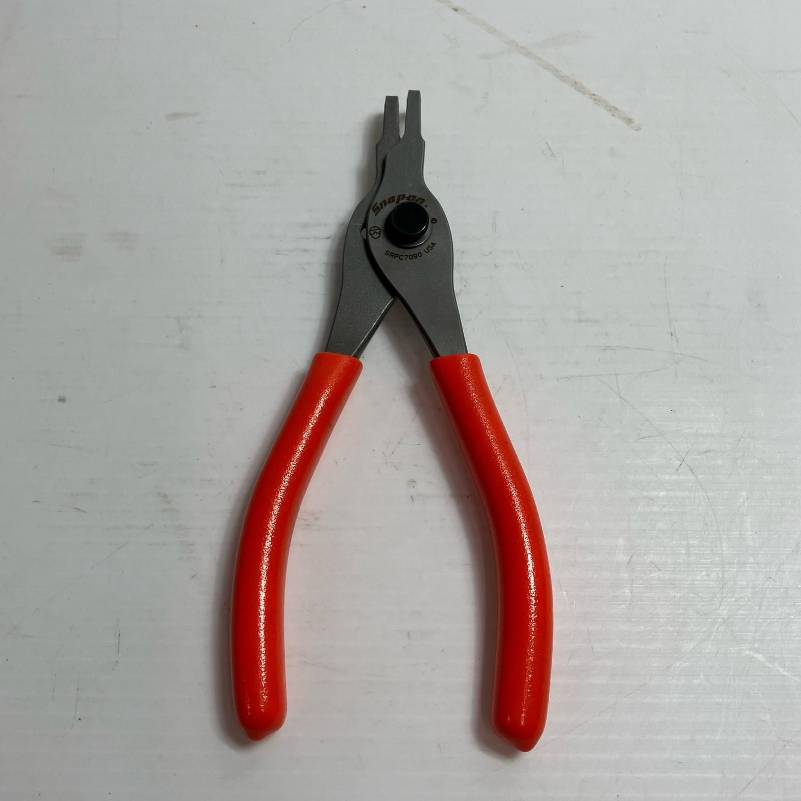 スナップリングプライヤー オレンジ
