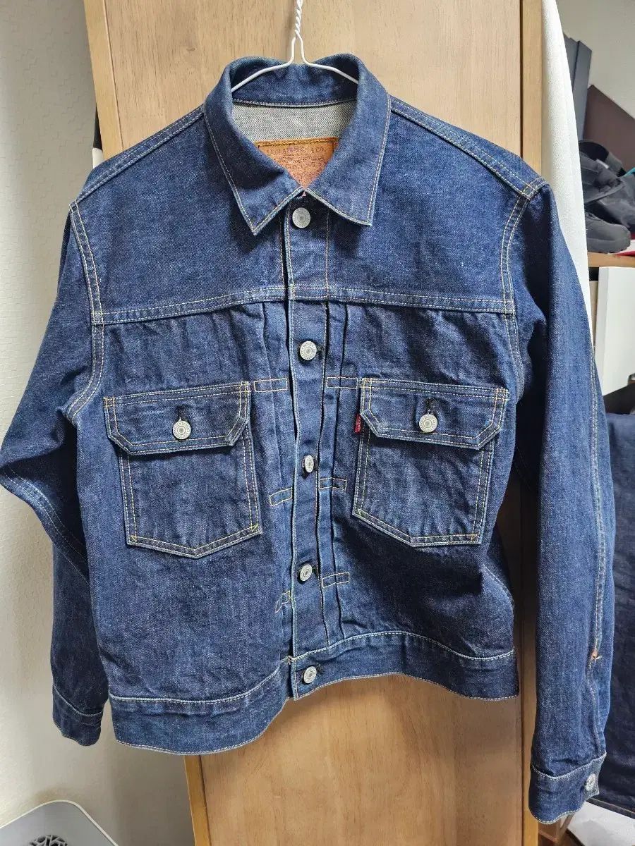 1998 LVC 71507XX 2世代 デニムジャケット BIG E セルビッジ