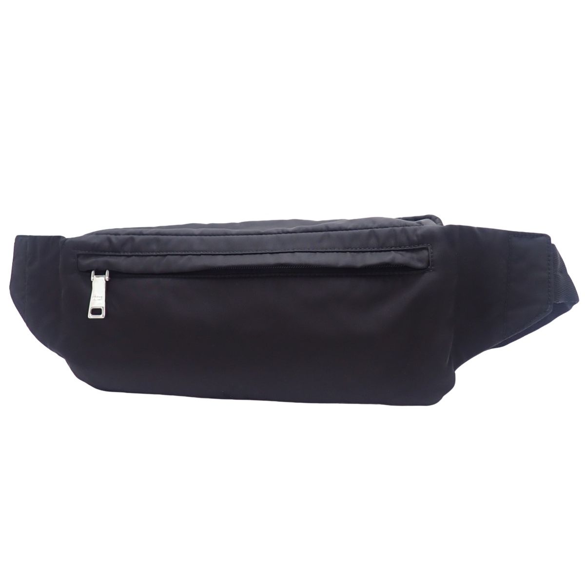 PRADA プラダ ウエストバッグ ボディバッグ ウエストポーチ ショルダー ナイロン ブラック黒 シルバー金具 2 VL 008 ユニセックス アラモード