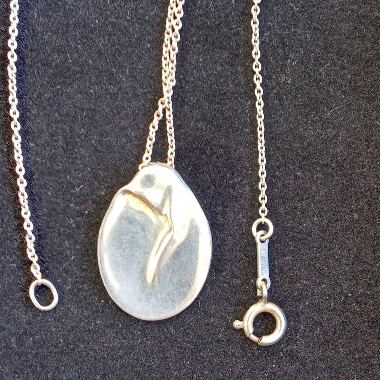 ☆リユースのサカイ太田店☆Tiffany マドンナ プレートネックレス 小売