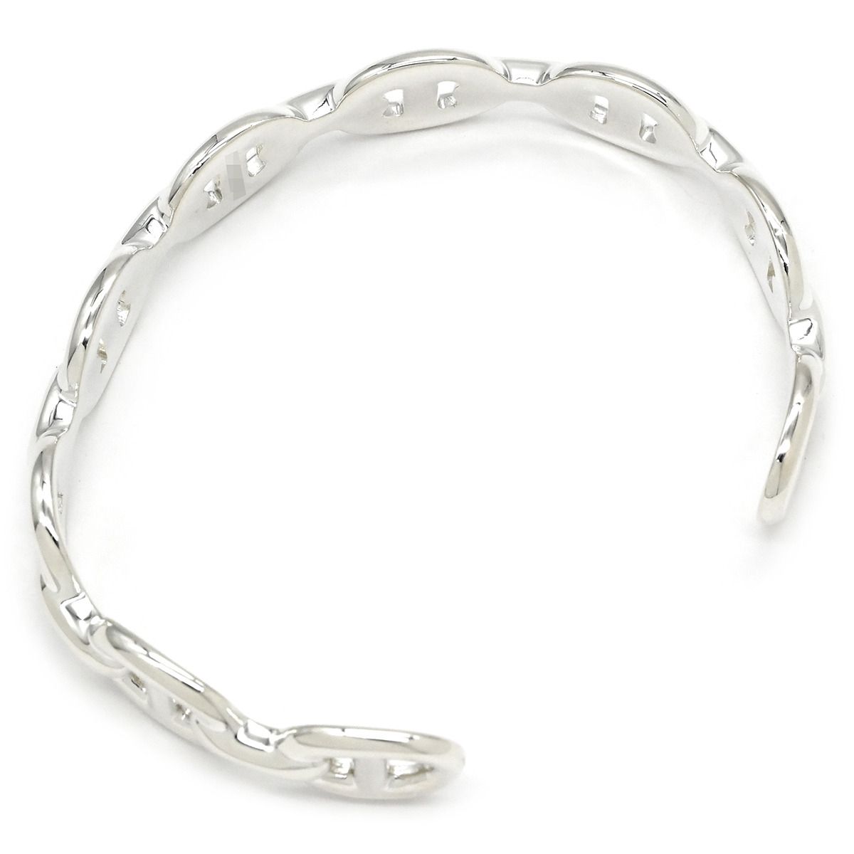 エルメス HERMES バングル シェーヌダンクル アンシェネ シルバー925 シルバー SH SV 925 Ag