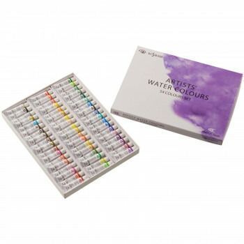 クサカベ 透明水彩絵具セット NW 54