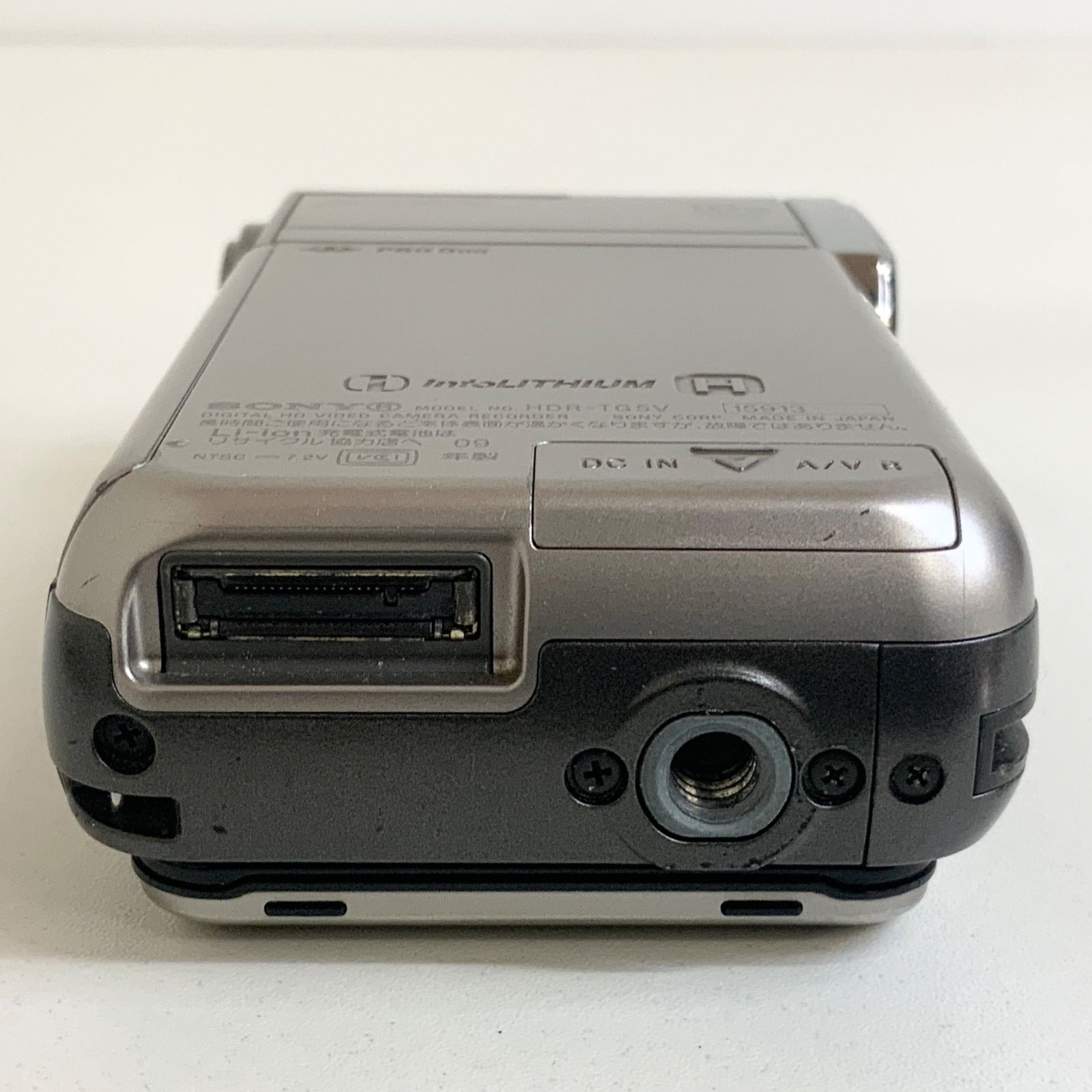 ジャンク品】SONY infoLITHIUM HANDYCAM HDR-TG5V 2009年製 ソニー