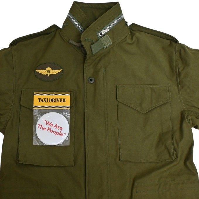 TMJ2516 / TOYS McCOY TAXI DRIVER M-65 COAT,MAN'S,FIELD W/HOOD – Klaxon  Japanese Denim [トイズマッコイ] TMJ2516 TAXI DRIVER M-65 COAT MAN'S FIELD W/HOOD フィー