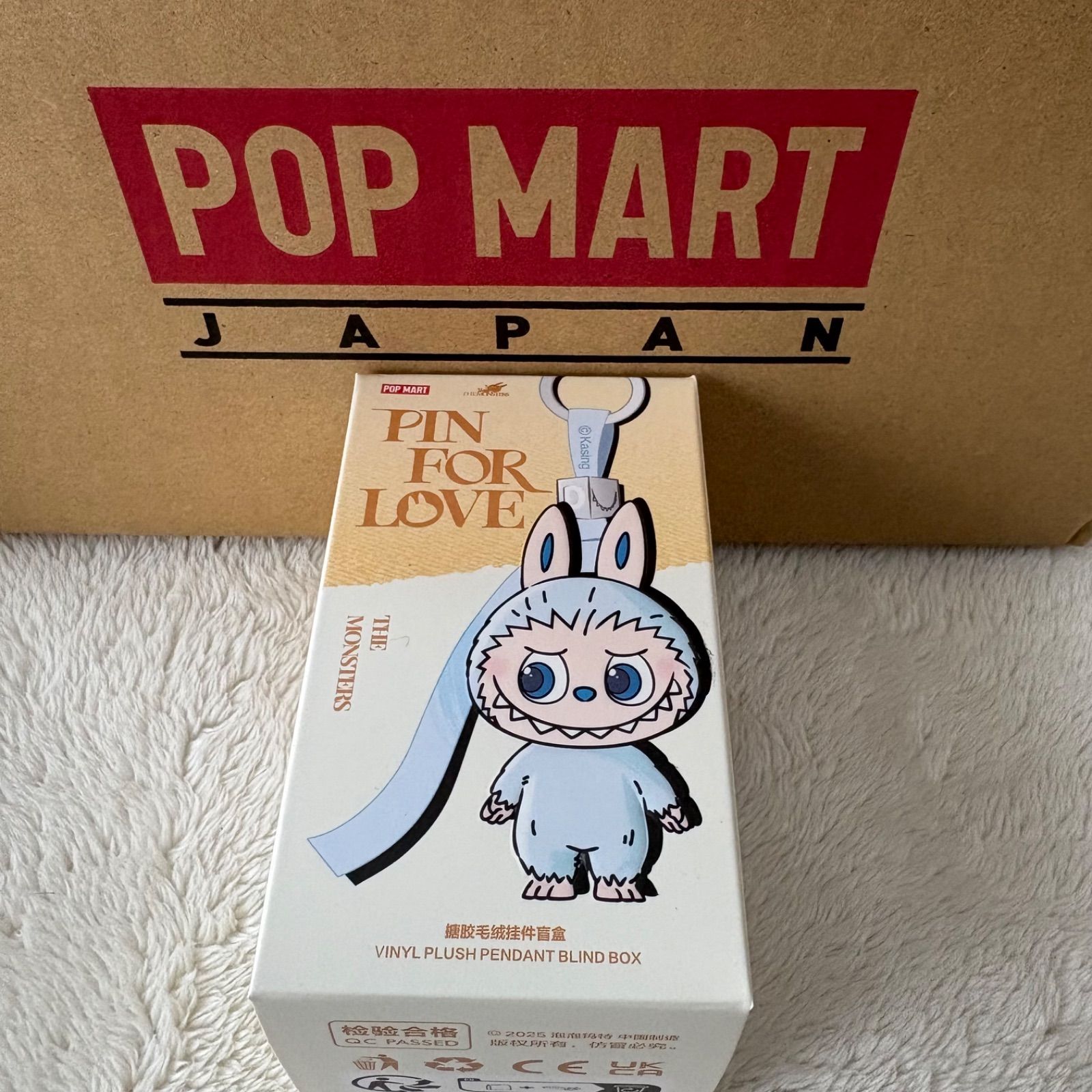 新品未開封品 PIN FOR LOVE THE MONSTERS M ラブブ POP MART - メルカリ