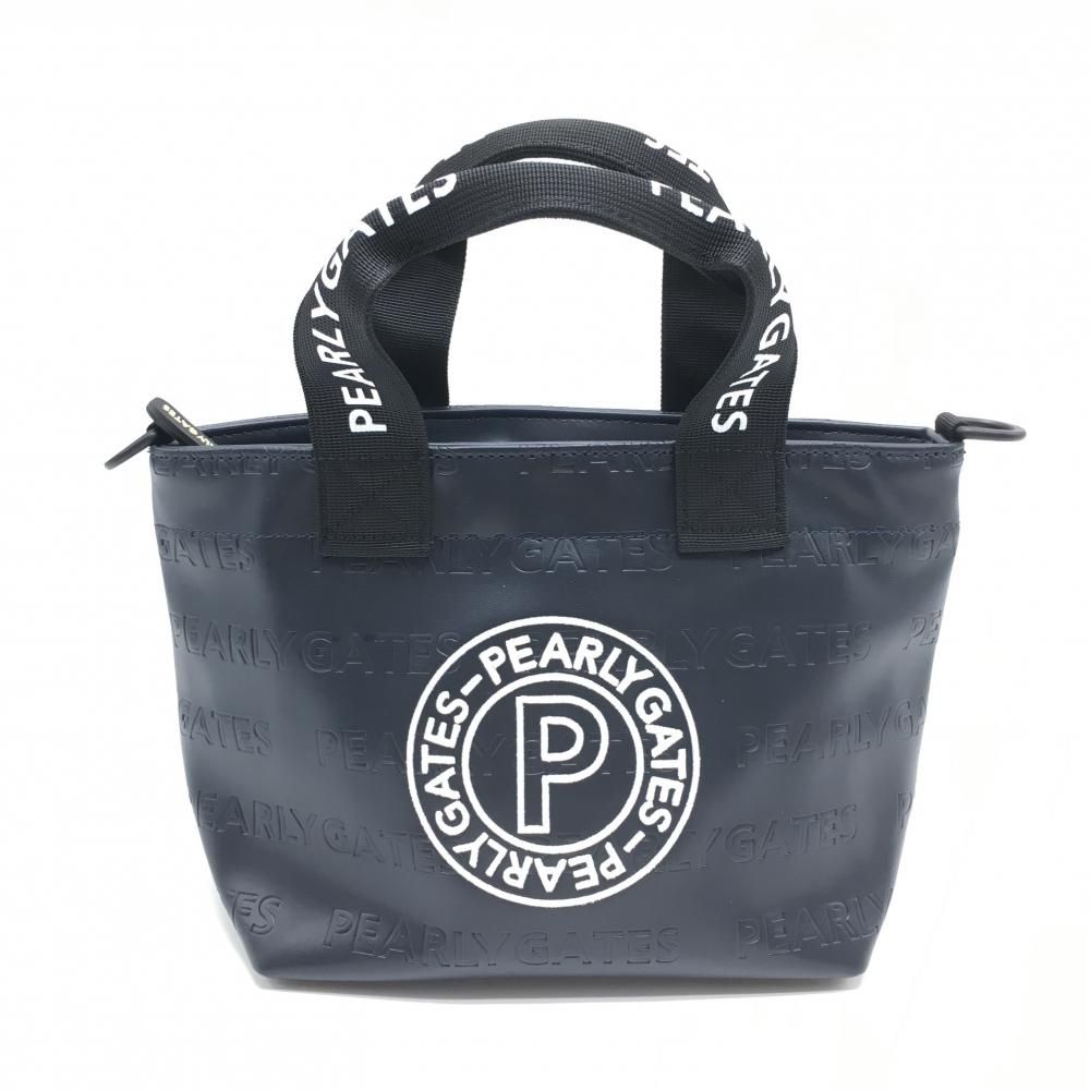 未使用品‼️【PEARLY GATES】定番ロゴゴルフカートバックネイビー男女兼用 PEARLY GATES（パーリーゲイツ） 【新品】パーリーゲイツ カートバッグ