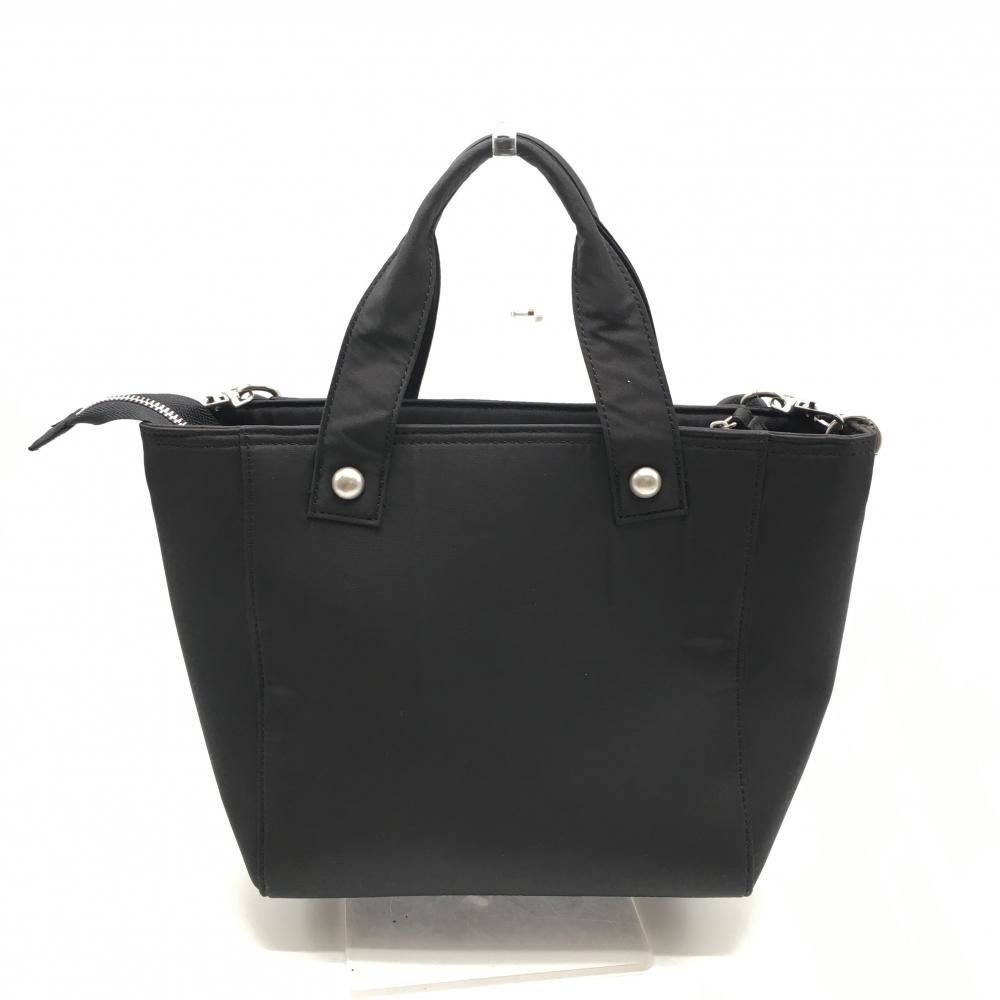 美品】パーリーゲイツ カートバッグ 黒 内ポケット チェーンストラップ