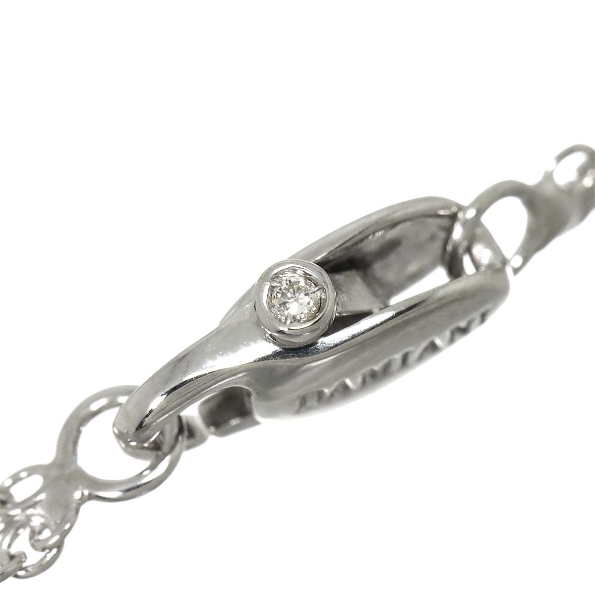 ダミアーニ DAMIANI ダイヤ ネックレス 43cm K18 WG ホワイトゴールド