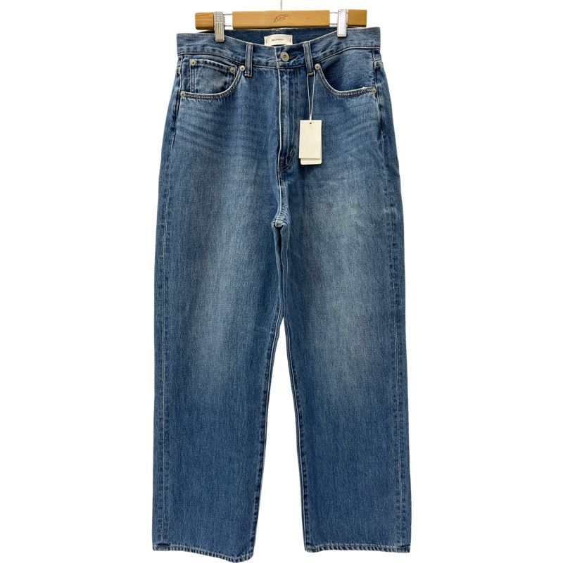 5 Pストレートデニムパンツ 2025 ハイウエストジーンズ XL