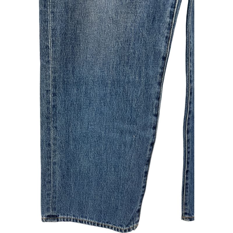 5 Pストレートデニムパンツ 2025 ハイウエストジーンズ XL