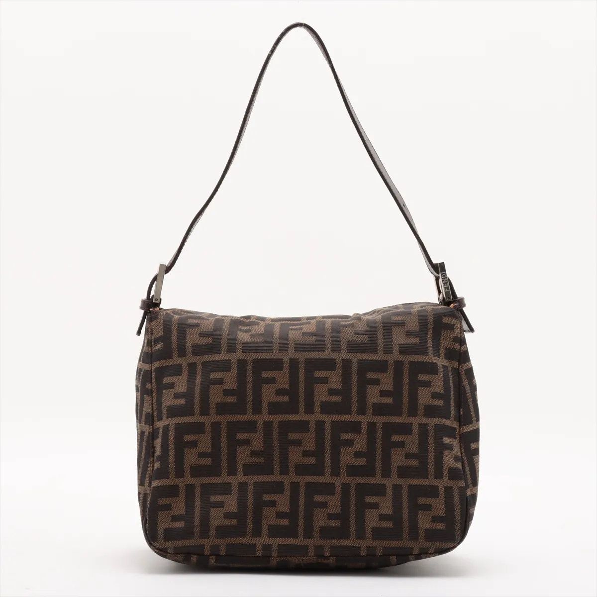 【極美品 高級◎】フェンディ ワンショルダー マンマバケット ズッカ FF金具 FENDI ズッカ柄 マンマバケット ワンショルダーバッグ