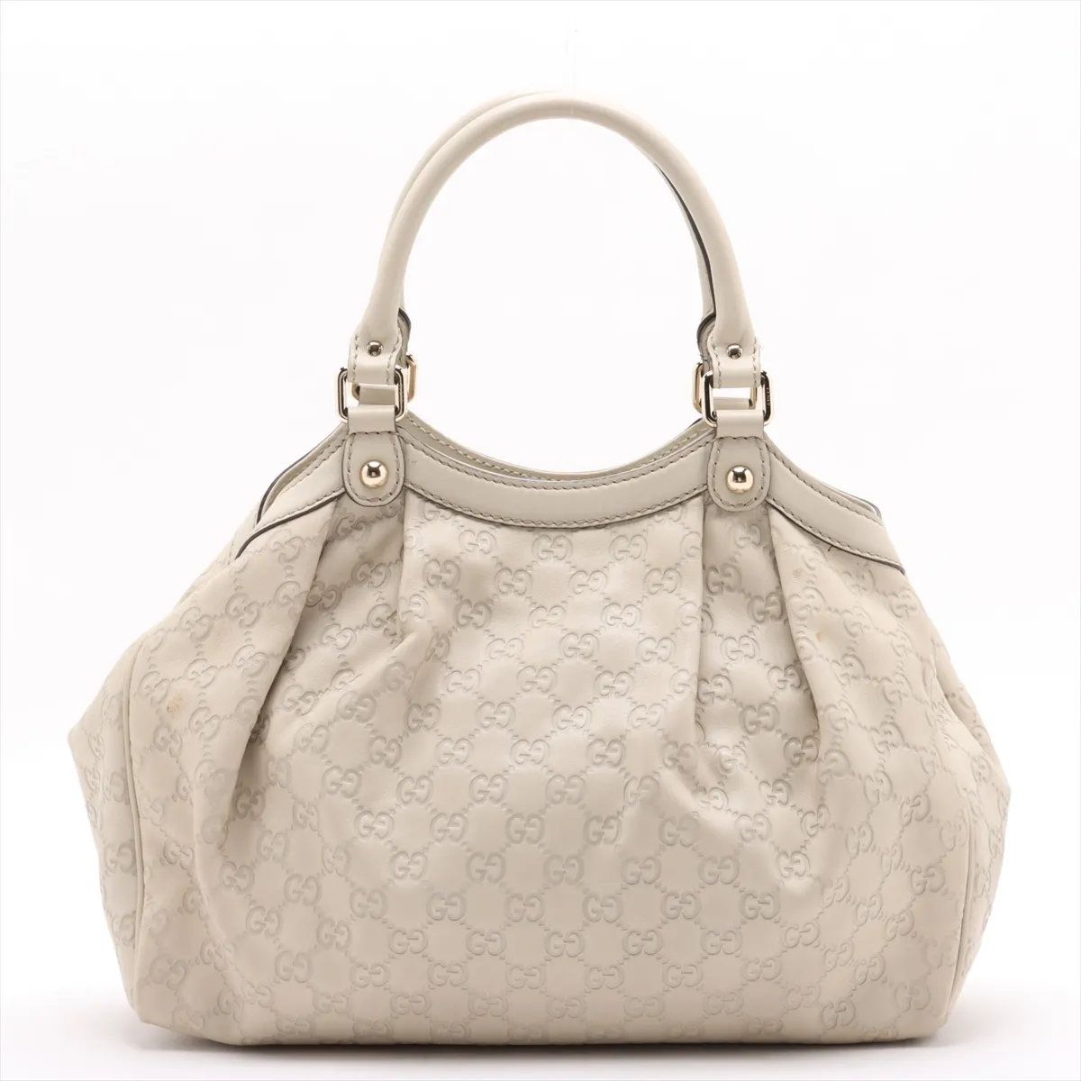 グッチ グッチシマ スーキー 211944 レザー トート バッグ 肩掛け ショルダー ハンド 本革 レディース MMM DE 53-3