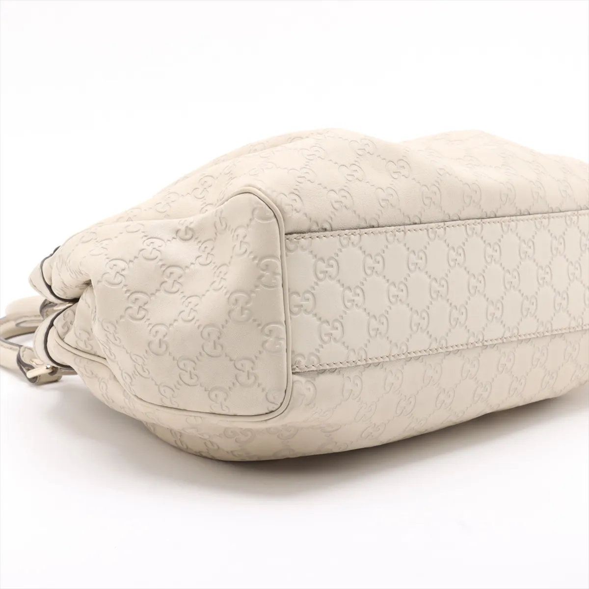 美品 グッチ グッチシマ スーキー 211944 レザー トート バッグ 肩掛け