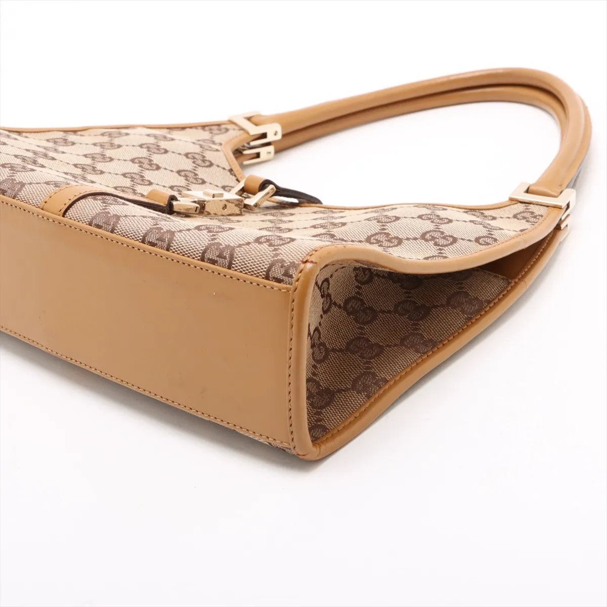 【美品】グッチ ジャッキー ハンドバッグ キャンバス レザー 002 1067 ginzaparis2_222-34765