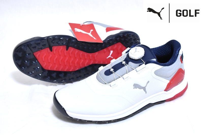 PUMA GOLF プロアダプト アルファキャット 2.0 ディスク 25.5 cm 377526-03 スパイクレス ゴルフ シューズ