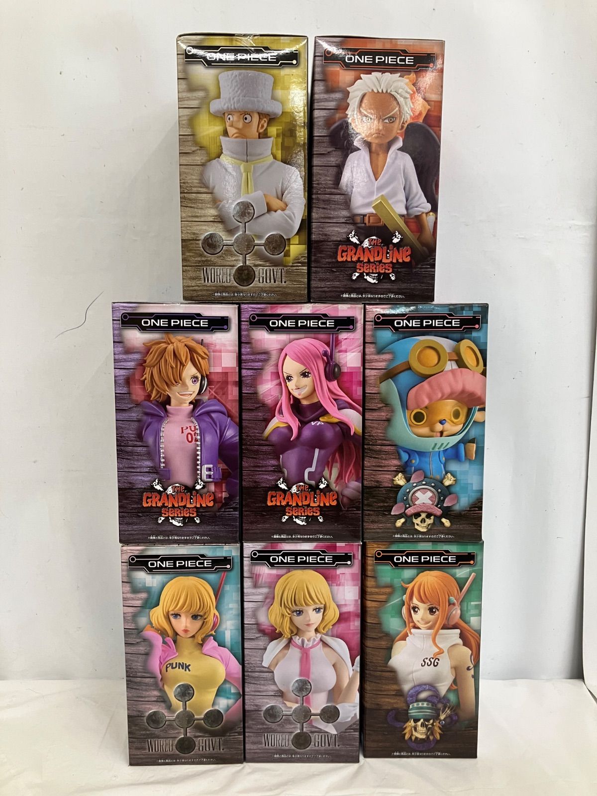 ワンピース フィギュア まとめ売り DXF GRANDLINE 17個セット 未開封 ワンピース DXF THE GRANDLINE SERIES フィギュア まとめ 8種 8