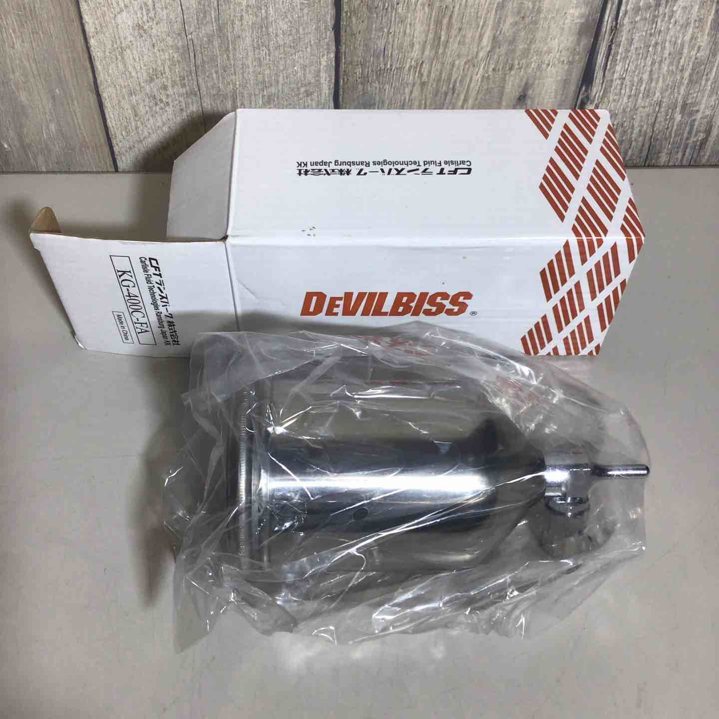 デビルビス KG-400 C-FA フリーアングル 重力式塗料カップ DEVILBISS スプレーガン