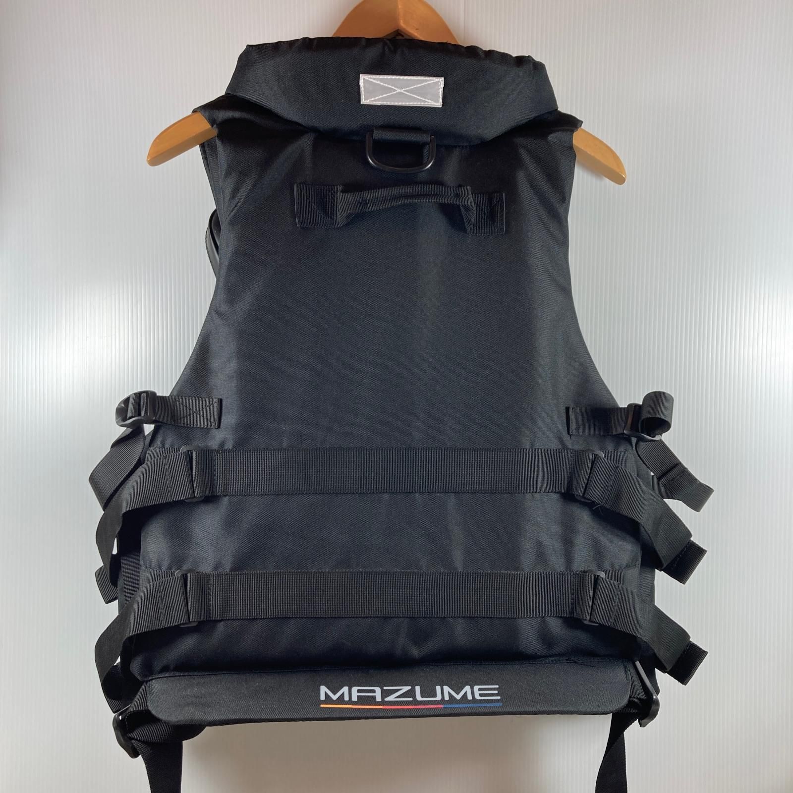 ττmazume マズメ フィッシングベスト ブラック - メルカリ