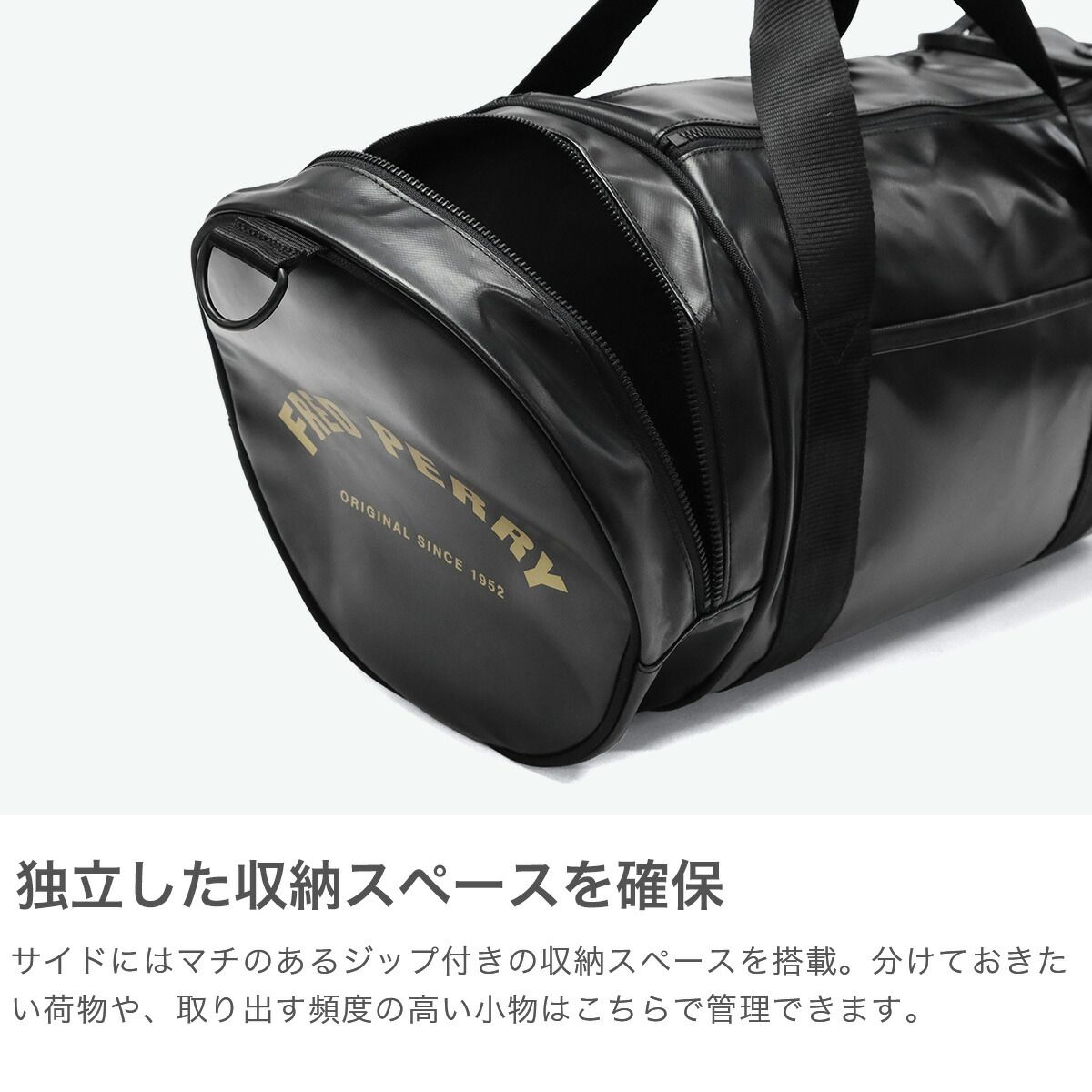 フレッドペリー ボストンバッグ 旅行 大容量 メンズ レディース FRED