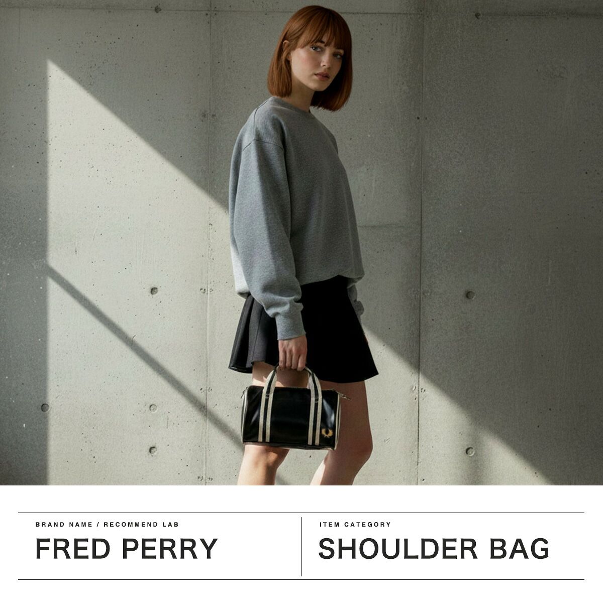 フレッドペリー ショルダーバッグ レディース メンズ FRED PERRY