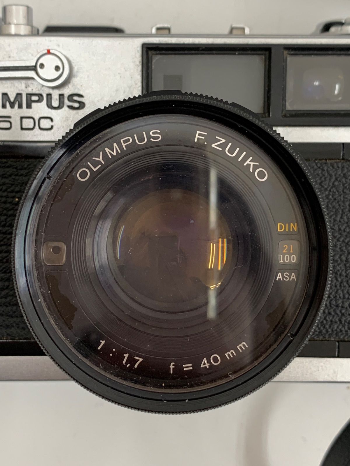 ジャンク】OLYMPUS 35 DC 40mm F1.7 フィルムカメラ C1131 - メルカリ