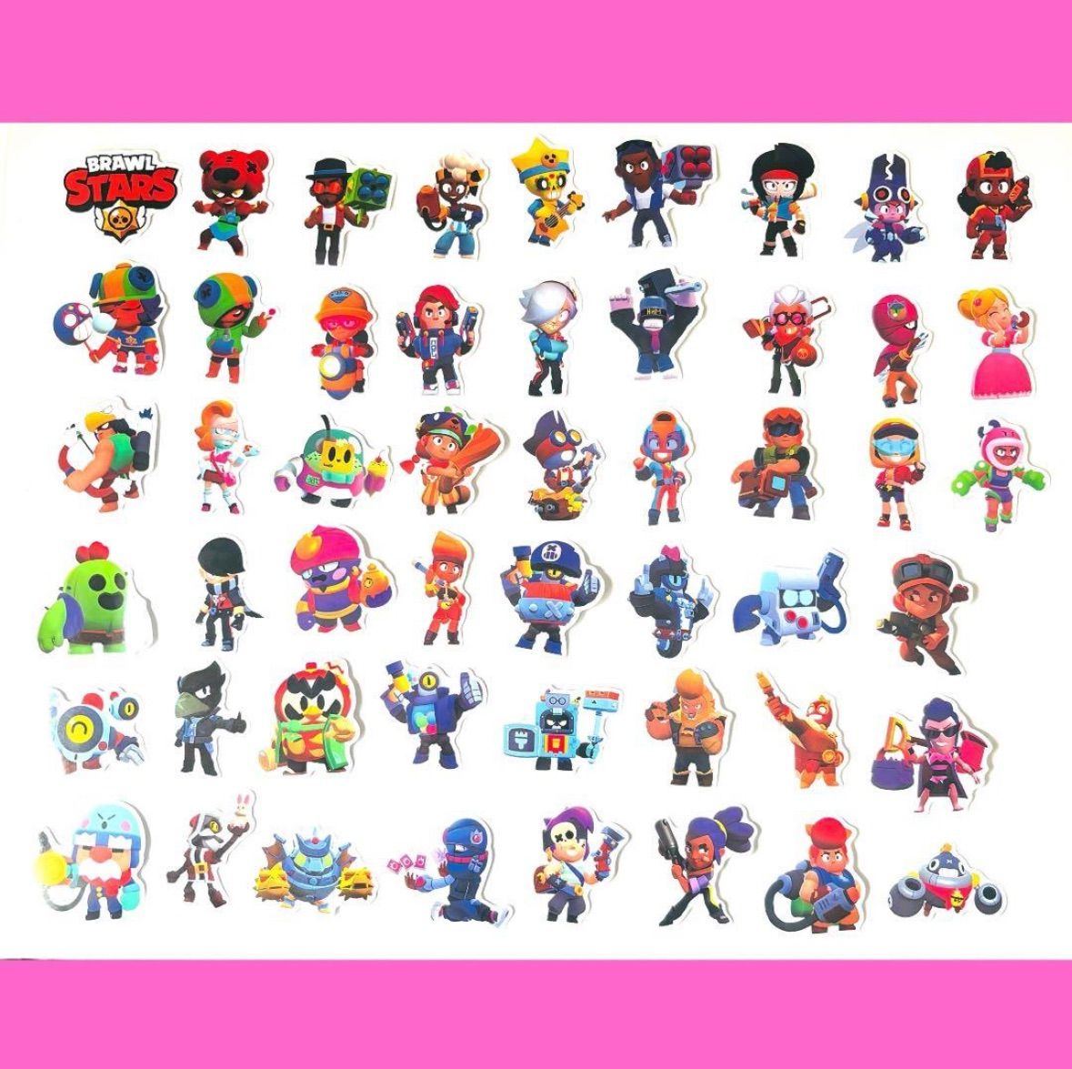 Brawl Stars ステッカー、グッズセット Brawl Stars ステッカーセットとキーホルダー - メルカリ