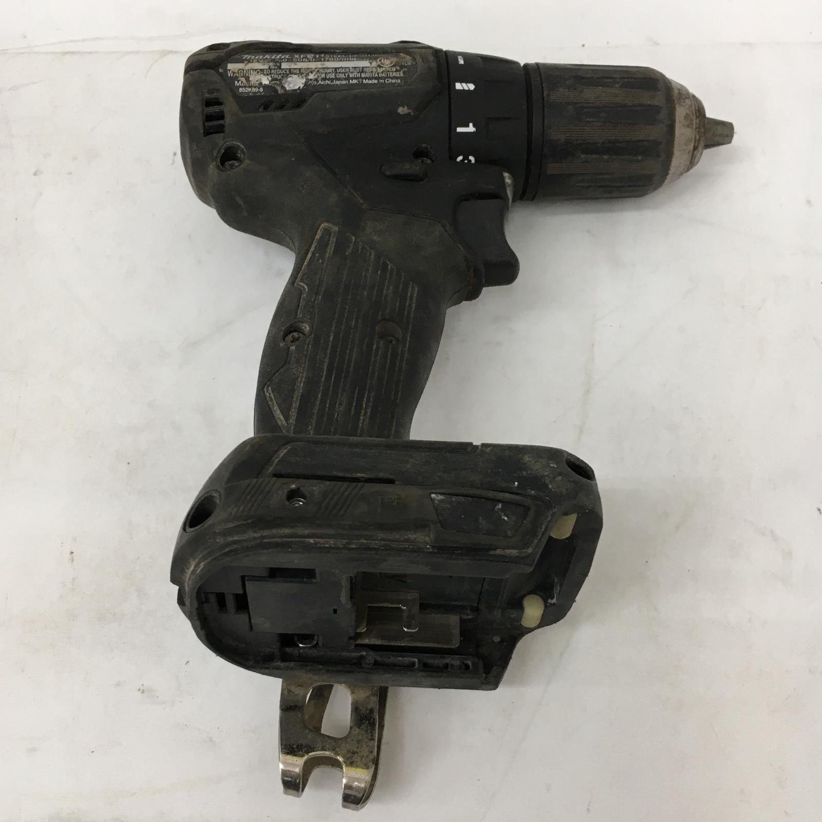 MAKITA マキタ 18 V 充電式ドライバドリル 本体のみ XFD 11 ブラック