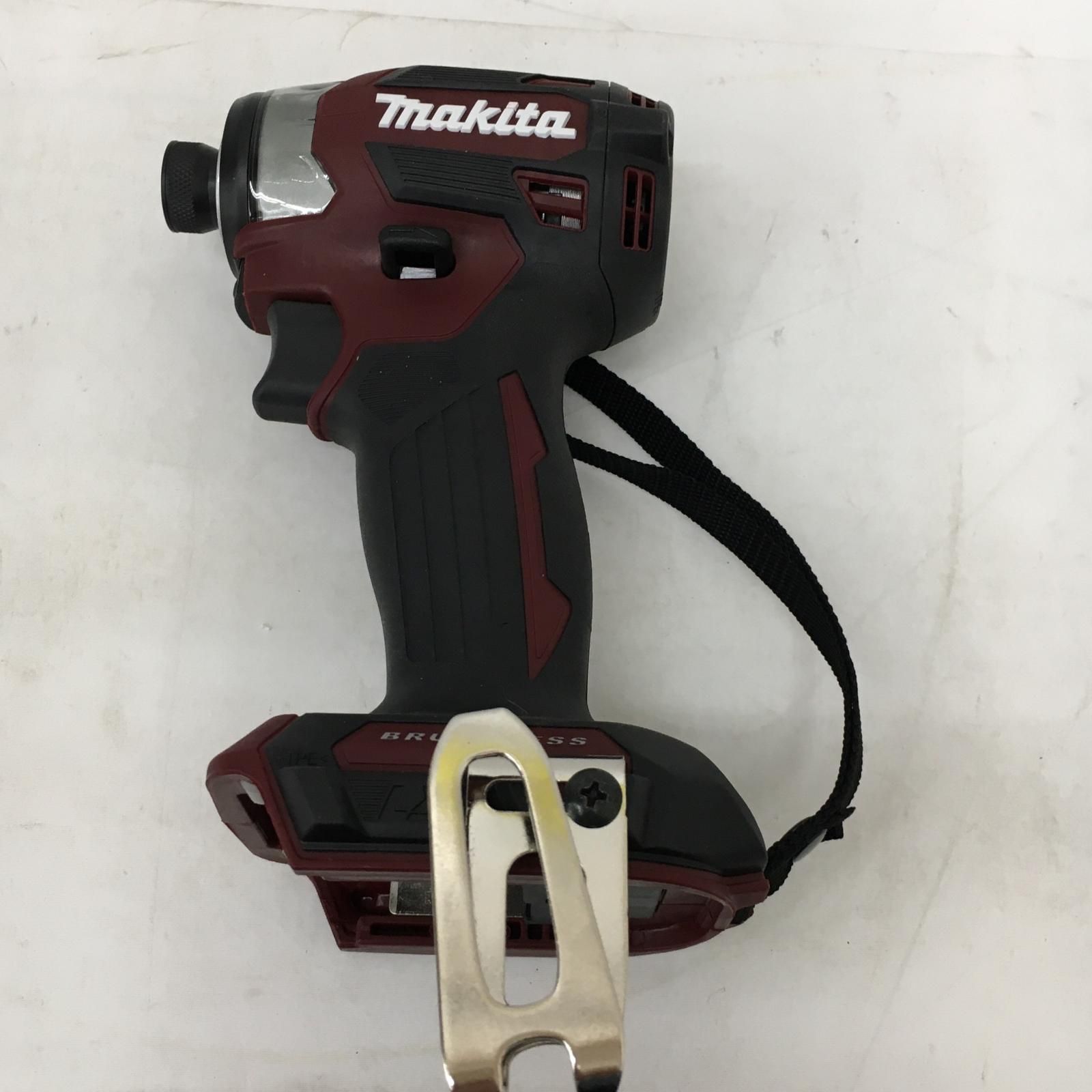 MAKITA マキタ 18 V 充電式インパクトドライバ 本体のみ TD 173 D オーセンティックレッド