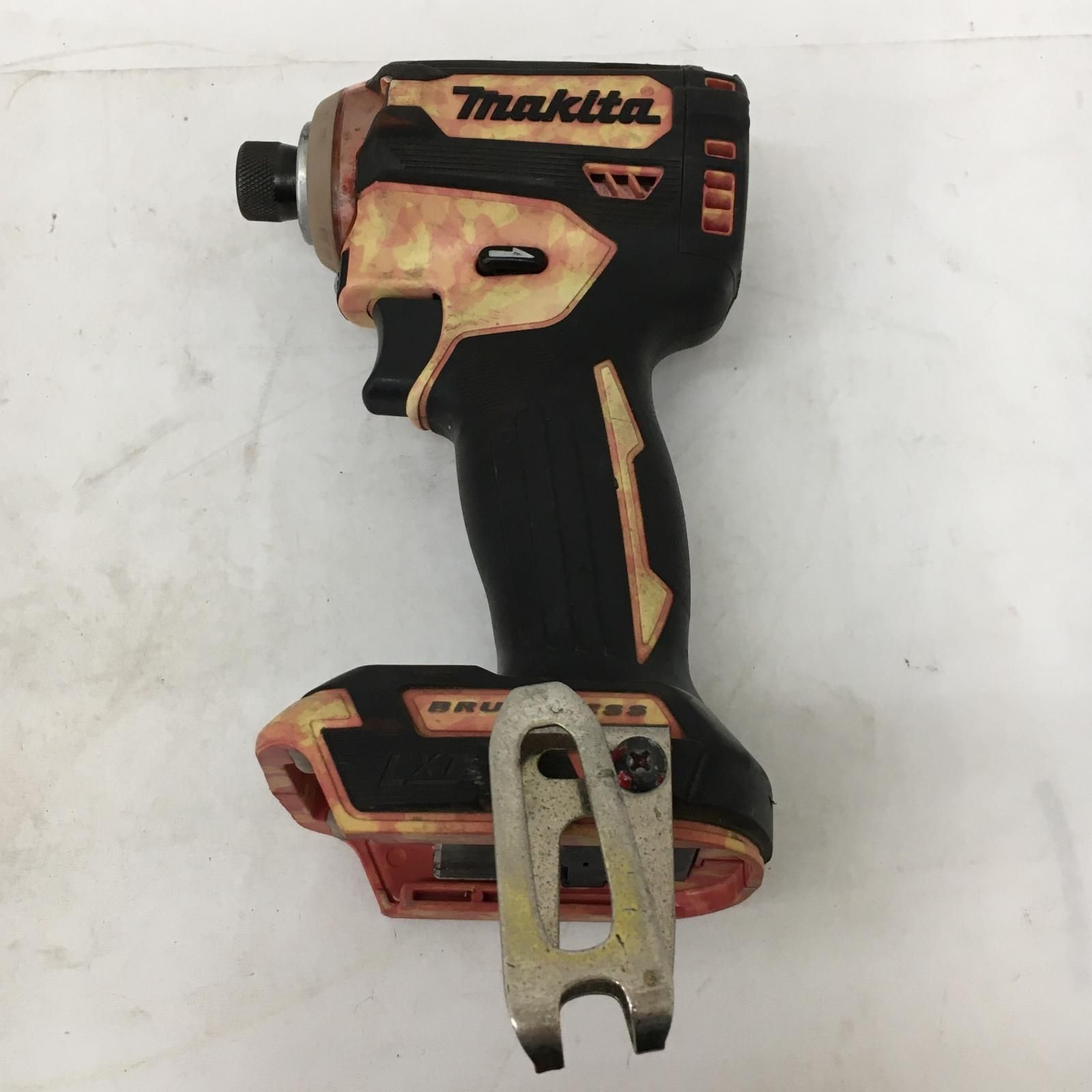 MAKITA マキタ 18 v 充電式インパクトドライバ 本体のみ カスタム済み TD 171 D オレンジ