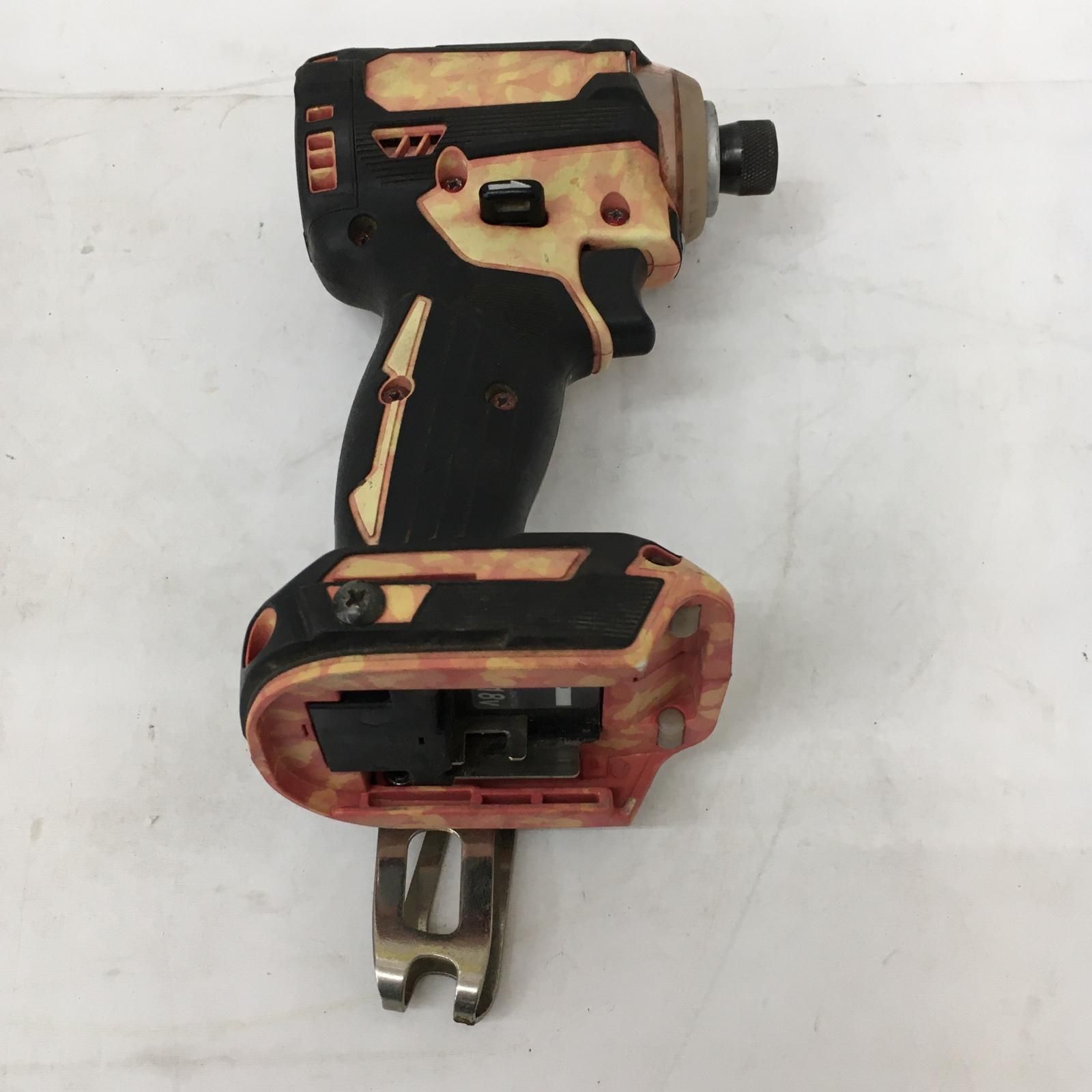 MAKITA マキタ 18 v 充電式インパクトドライバ 本体のみ カスタム済み TD 171 D オレンジ