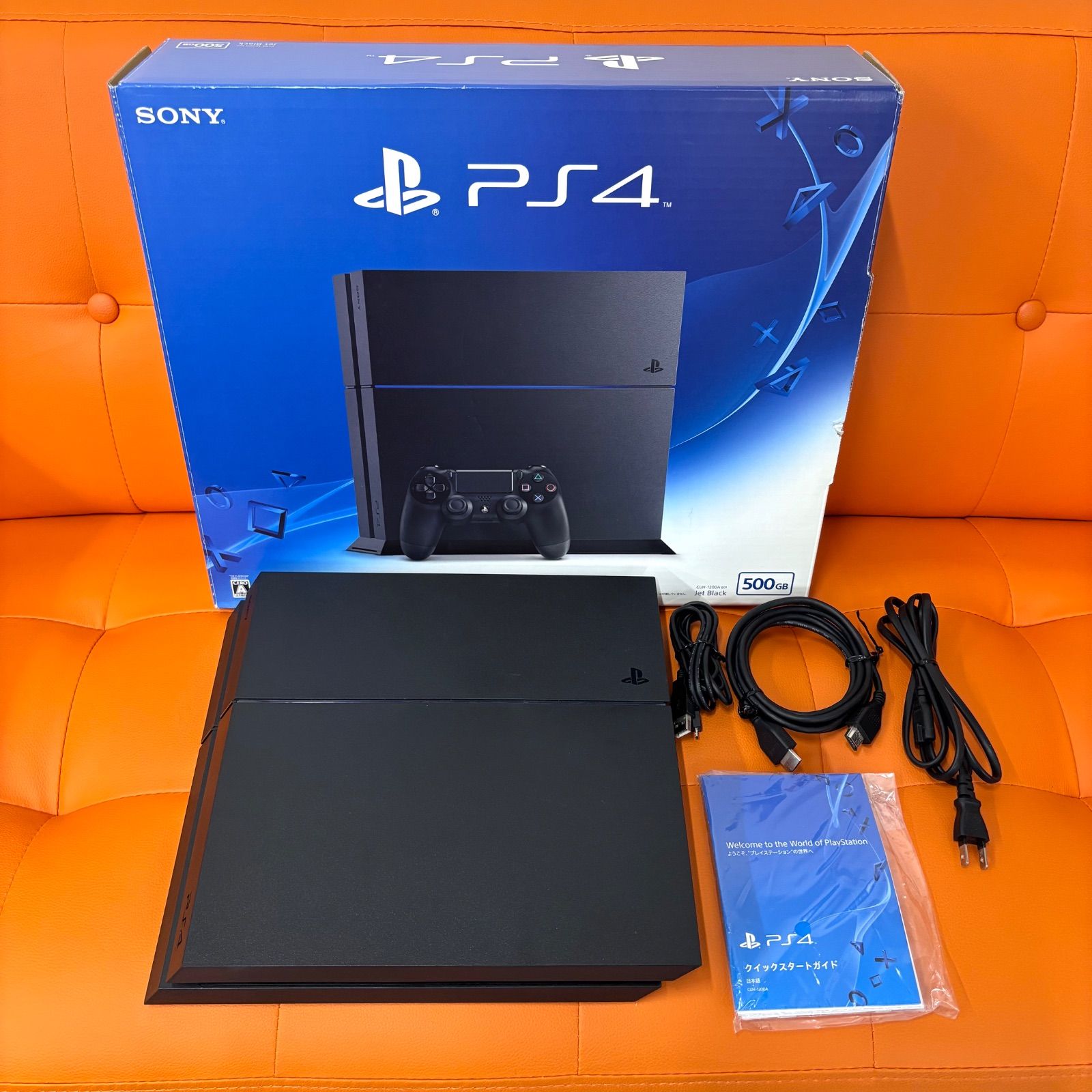 PS 4 500 GB ジェットブラック CUH 1200 A