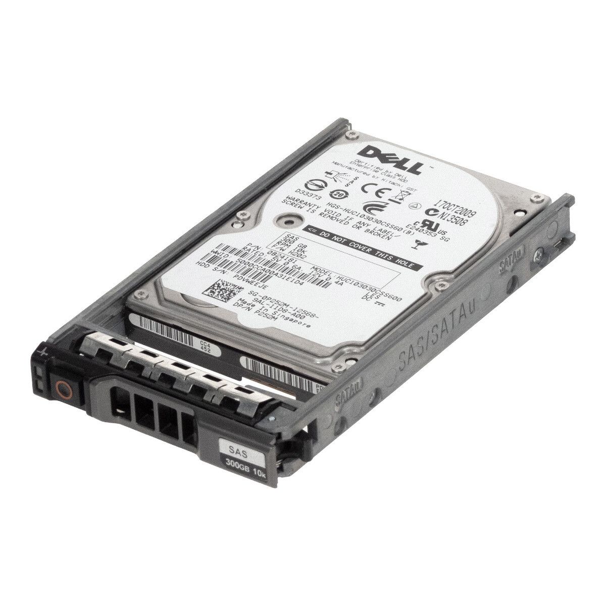 3年保証 Hard Drive Dell 0 P 252 M 300 GB 10 K 64 MB SAS-2 2.5