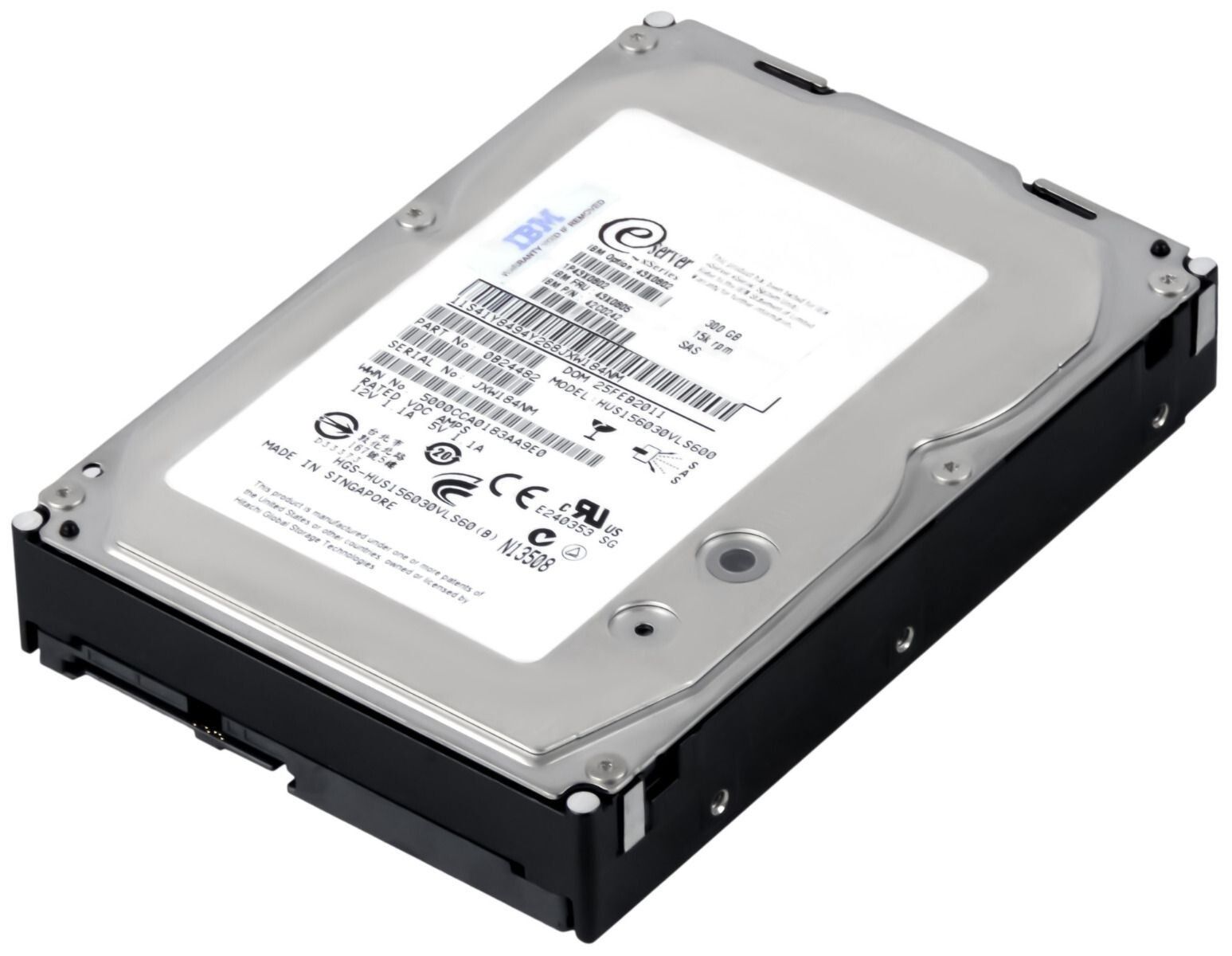 3年保証 Hard Drive IBM 43 X 0805 42 C 0242 300 GB 15 K 64 MB SAS-2 3.5