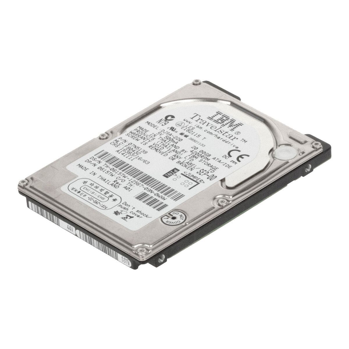 3年保証 Hard Drive Dell 0615 TW DJSA 220 20 GB 4 2 K MB ATA 5