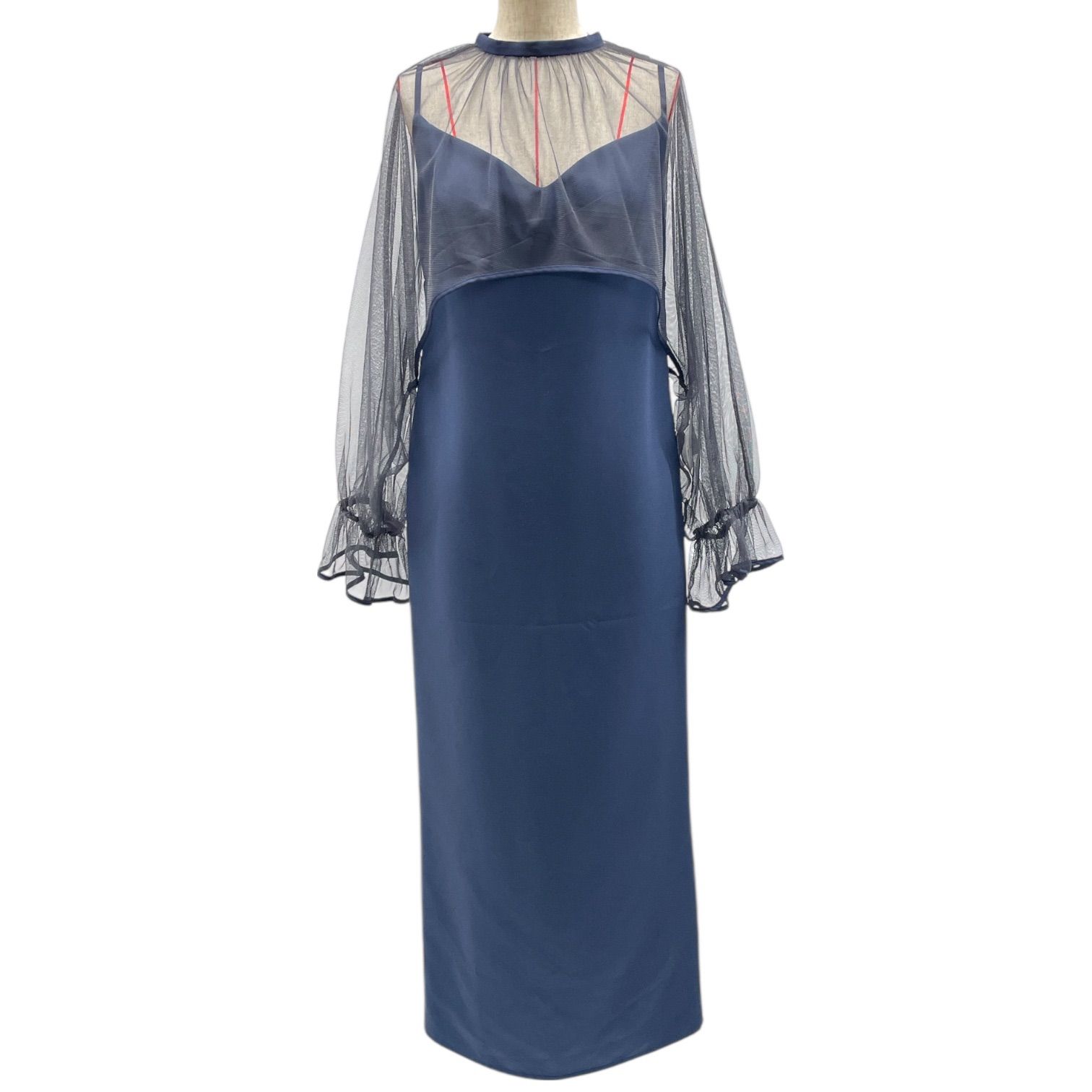 AMERI アメリ MANY WAY AIRY VEIL DRESS ロングワンピース キャミ 