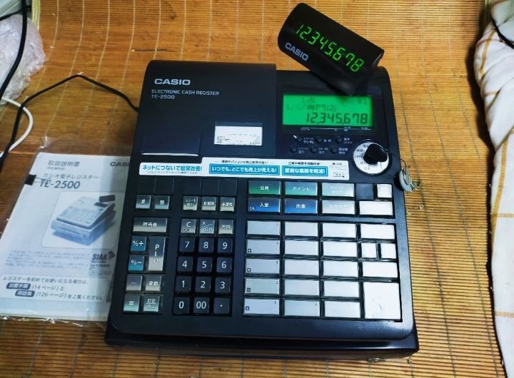 ま*ゆ様 カシオレジスター TE-2500 15部門 719330 ま*ゆ様 カシオ