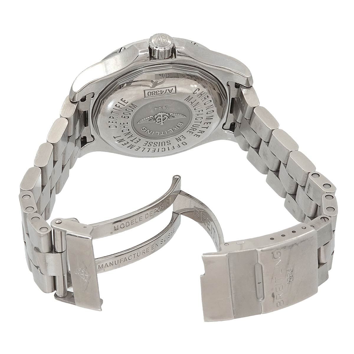  ブライトリング コルト A 74380 メンズ 腕時計 デイト アイボリー クォーツ ウォッチ Colt 腕時計 アクセサリー