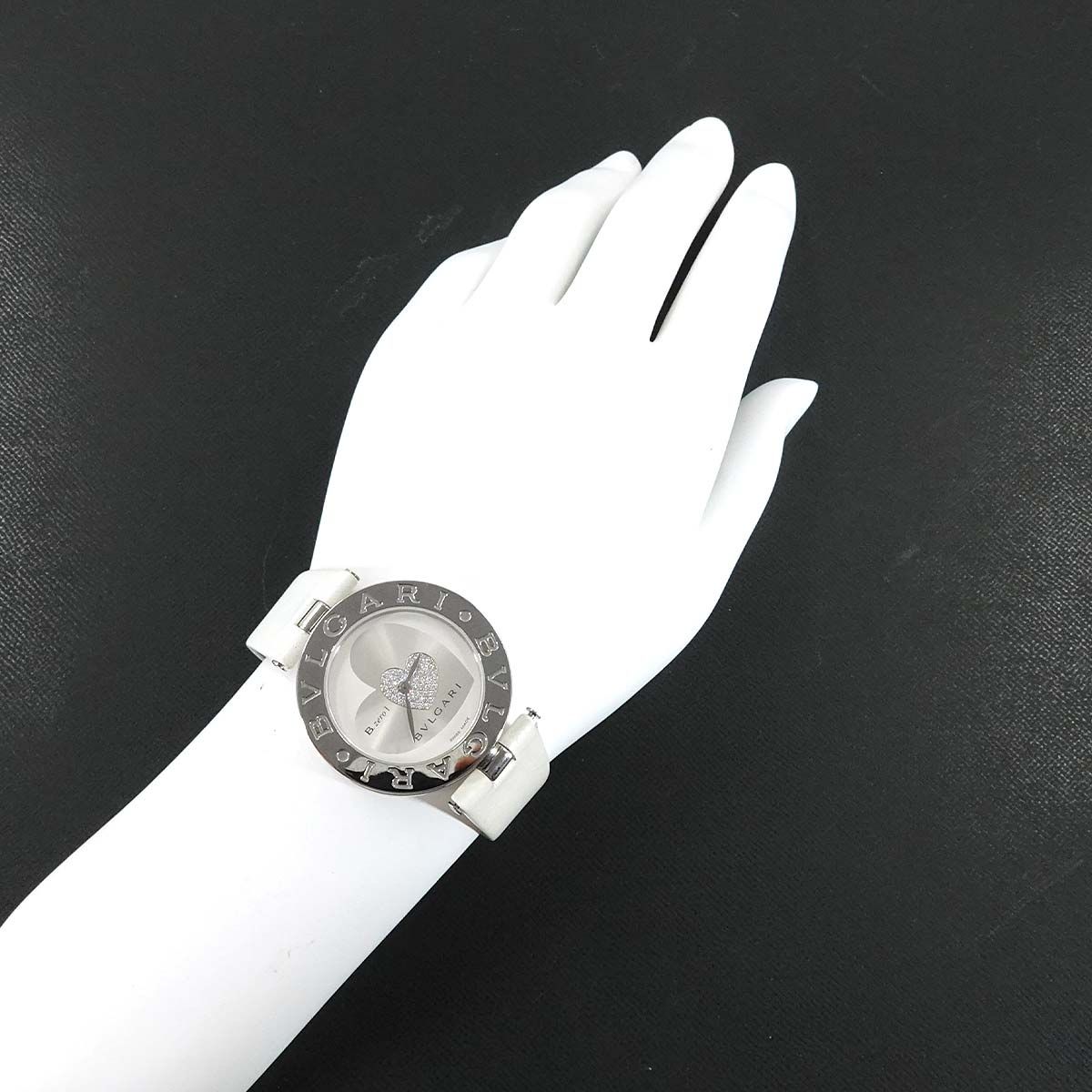 ブルガリ BVLGARI ビーゼロワン ダブルハート BZ35S レディース 腕時計